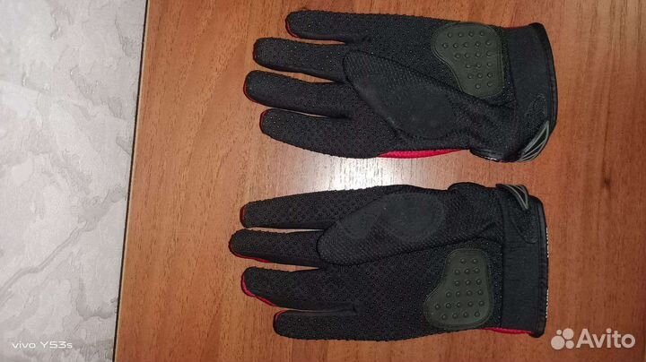 Перчатки тактические кожаные