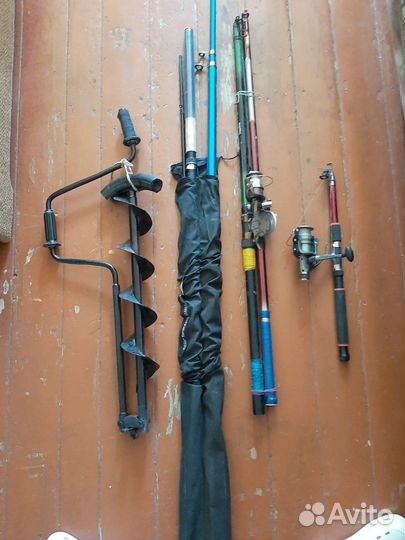 Удочки ледобур