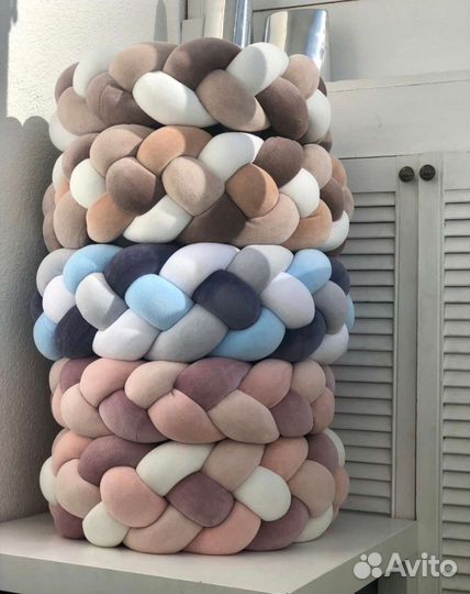 Бортик косичка