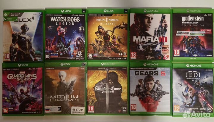 Игры на xbox series / one