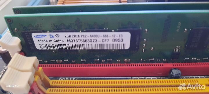 Материнская плата и видеокарта