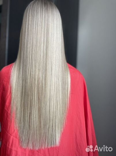 Кератиновое выпрямление