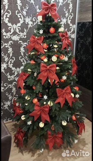 Бантики/цветочки на елку