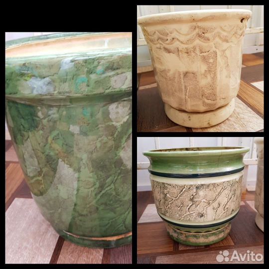 Горшки керамические для цветов