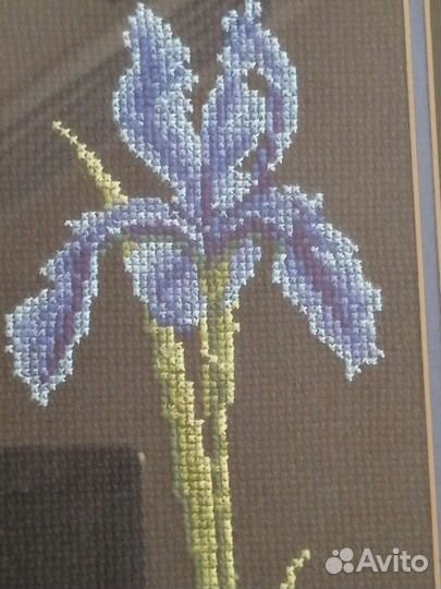 Картина вышитая крестом