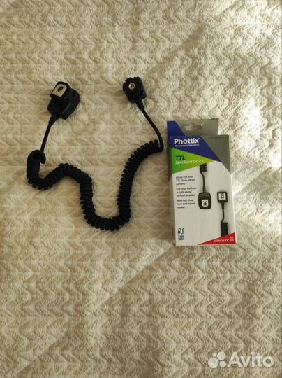 Кабель синхронизации вспышки для Canon