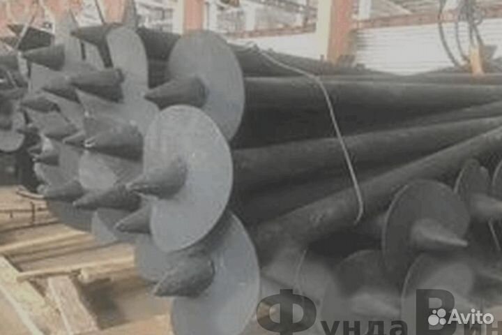 Монтаж Винтовых сваи