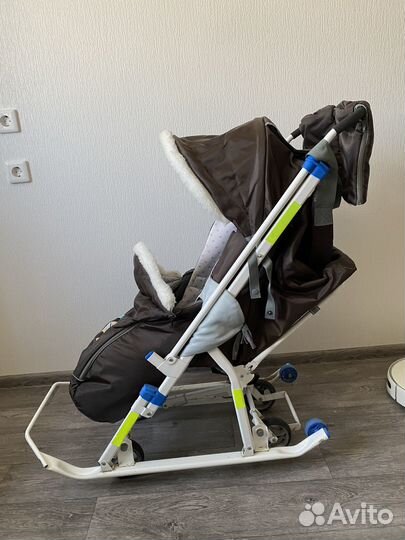 Санки на колесах