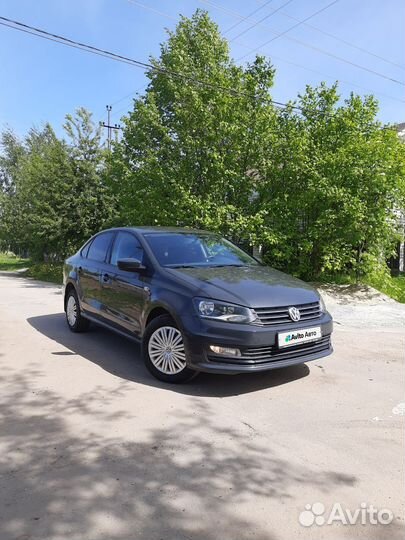 Volkswagen Polo 1.6 AT, 2018, 85 600 км