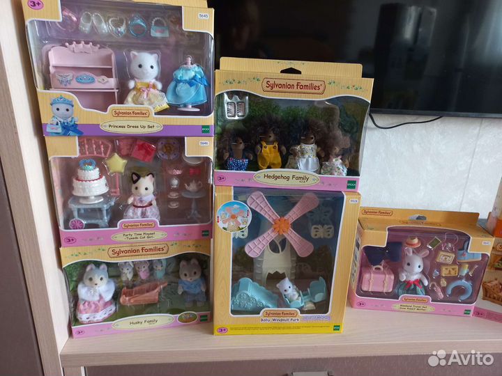Новый Sylvanian Families вечеринка для друзей