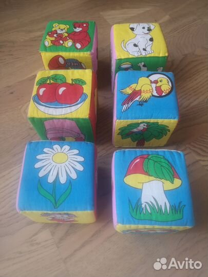 Мягкие кубики