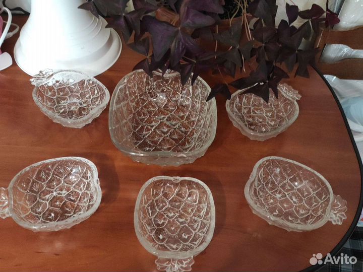 Ваза хрустальная