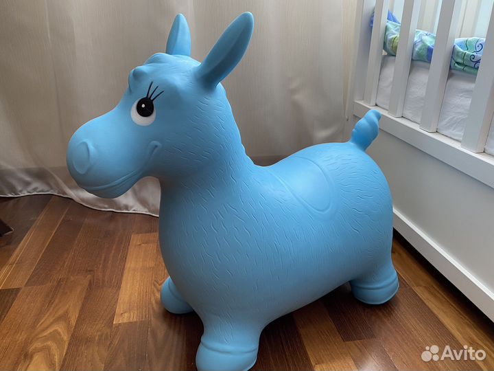 Ослик, лошадка попрыгун