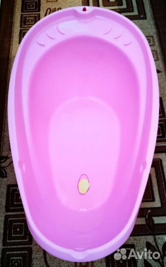 Ванночка +горка+круг для купания новорожденных