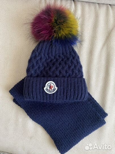 Шапка и шарф детские