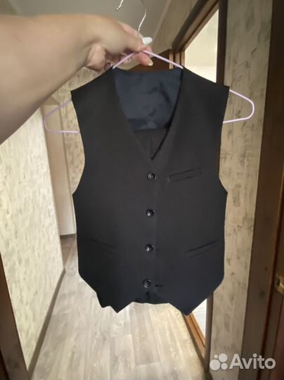 Жилетка и брюки для мальчика 134