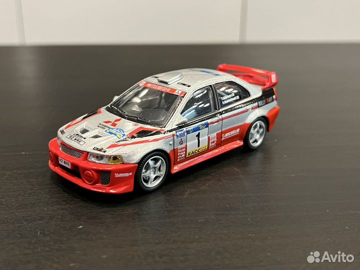 Mitsubishi lancer evolution 6 1/43