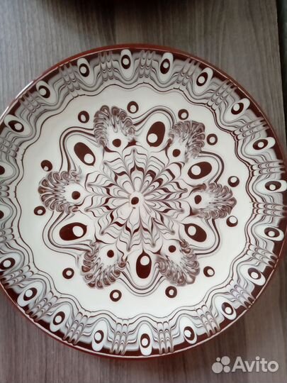 Тарелки керамика Болгария,новые,4 шт