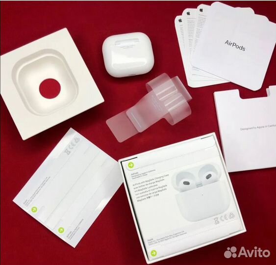 Apple airpods 3 + чехол