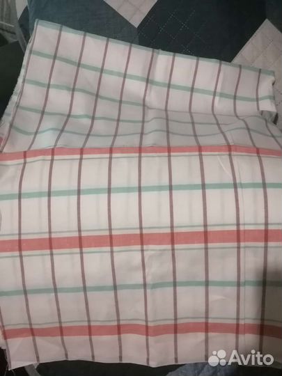 Отрезы на скатерть и полотенце Лен СССР