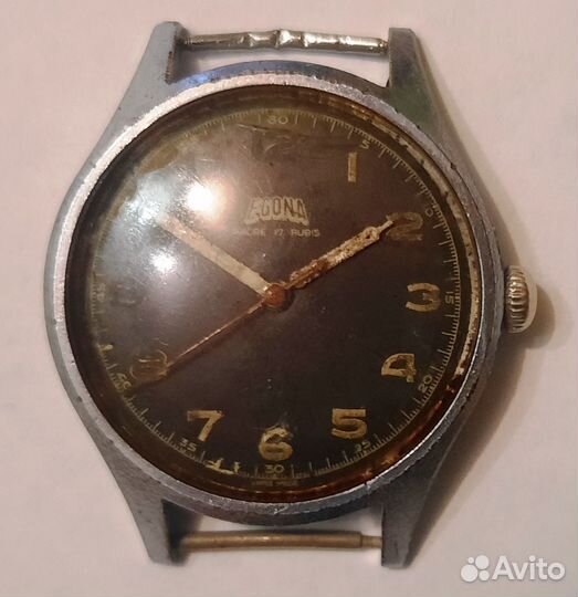 Старинные наручные швейцарские часы egona