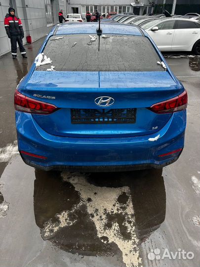 Hyundai Solaris 1.6 AT, 2018, 76 660 км