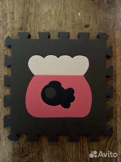 Развивающий коврик-пазл