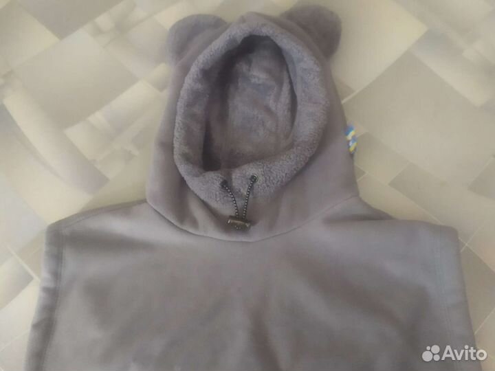 Слингошарф и капюшон для малыша