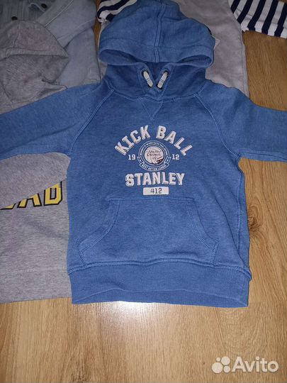 Пакет для мальчика, джинсовка, худи 116-122