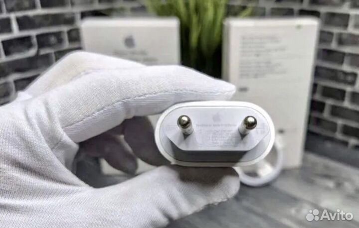 Провод на iPhone type c lightning