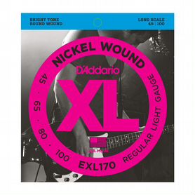 DAddario EXL170 XL nickel wound комплект струн д