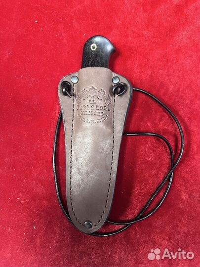 Нож шейный ручная работа