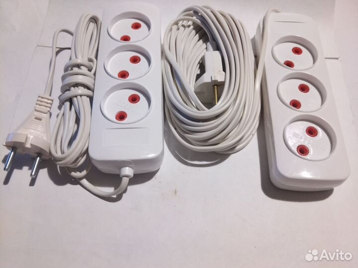 Удлинитель электрический 3м, 10м