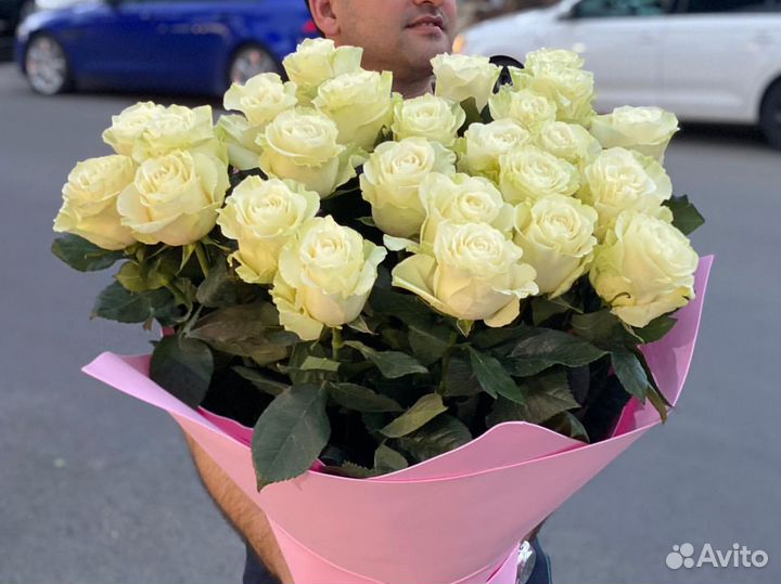 Розы Эквадор Доставка цветов 25 51 101 роза Цветы