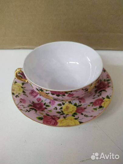 Чайный набор сервиз фарфор 6 персон