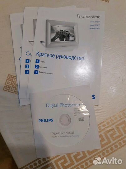 Цифровая фоторамка Philips 7ff3fpb/00 Новая