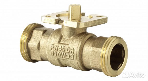 VAG61.20-10: Клапан шаровой 2-х ходовой, внешняя