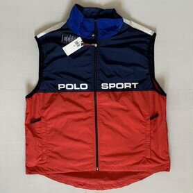 Polo Ralph Lauren Polo Sport Silver Zip Gilet (XL)