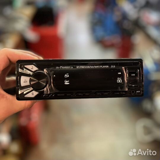 Автомагнитола с блютуз 1 din