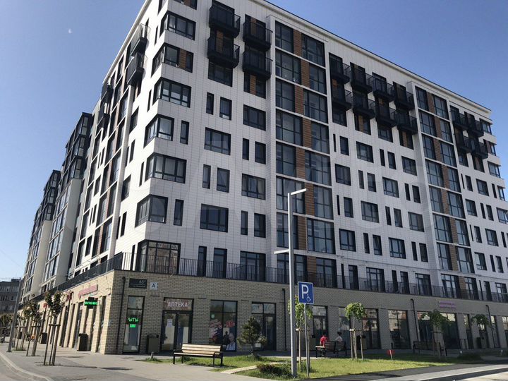 1-к. квартира, 52,9 м², 6/9 эт.