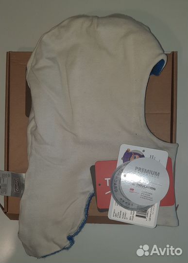 Шапка-шлем зимняя, рр 48-50