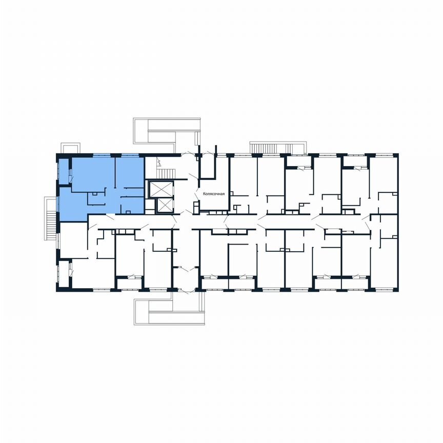 3-к. квартира, 59,8 м², 1/13 эт.