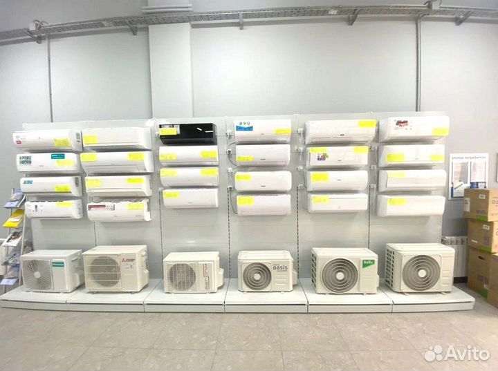 Сплит-система с установкой