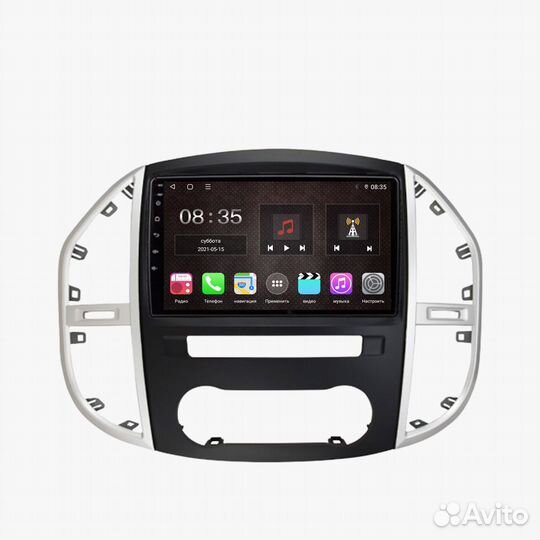 Штатная магнитола для Mercedes Benz Vito на Androi