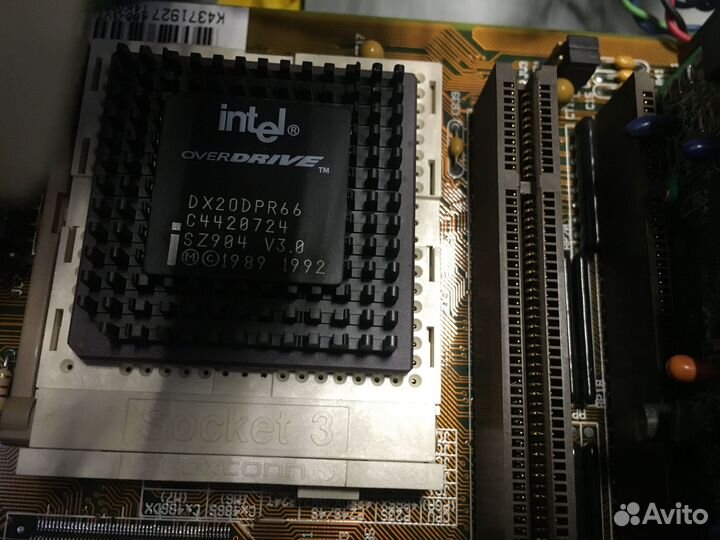 Ретро компьютер DX2odpr66 Intel 80486