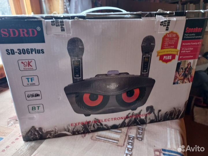 Караоке система домашняя sdrd sd-306Plus