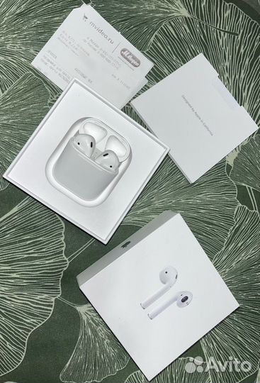 Наушники Apple airpods 2 поколение