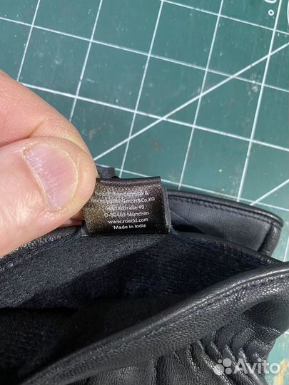 Мужские кожаные перчатки Германия