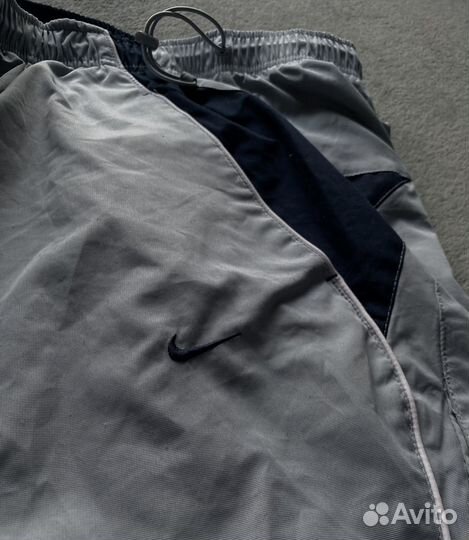 Винтажные нейлоновые штаны Nike Shox (acg sk8)