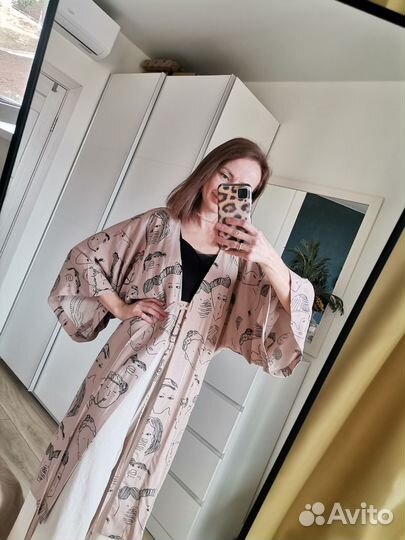 Халат накидка кимоно